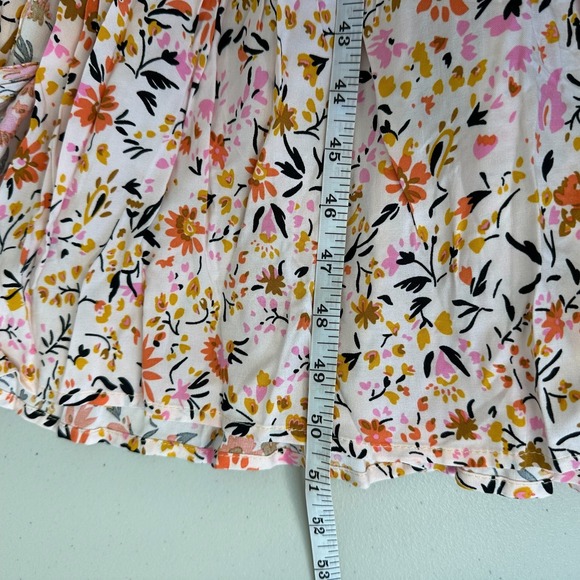 Petal & Pup Kelda Midi Dress Floral Tie Waist Cottagecore Size XS - Picture 10 of 14